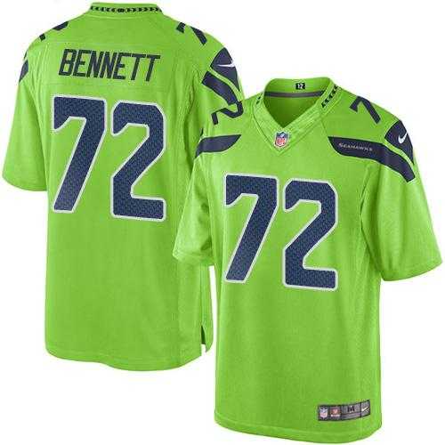 Nike Men & Women & Youth Seahawks 72 Michael Bennett Green Color Rush Limited Jersey,We sell and wholesale Nike Men & Women & Youth Seahawks 72 Michael Bennett Green Color Rush Limited Jersey on line form chian!
